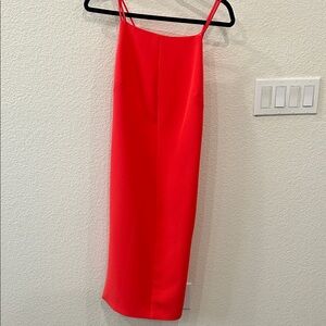 Rag & Bone Hot Pink coral Denton Dress
